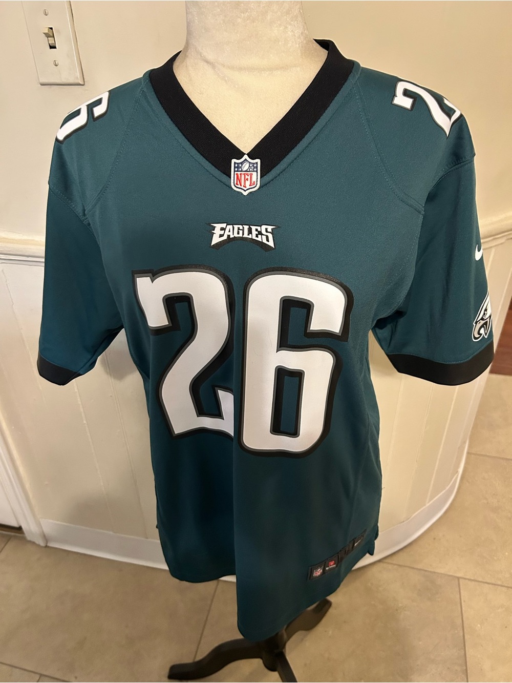 JAY AJAYI # 26 Nike Philadelphia Eagles NFL Jersey/Youth Large 14/16/NWOT RARE!